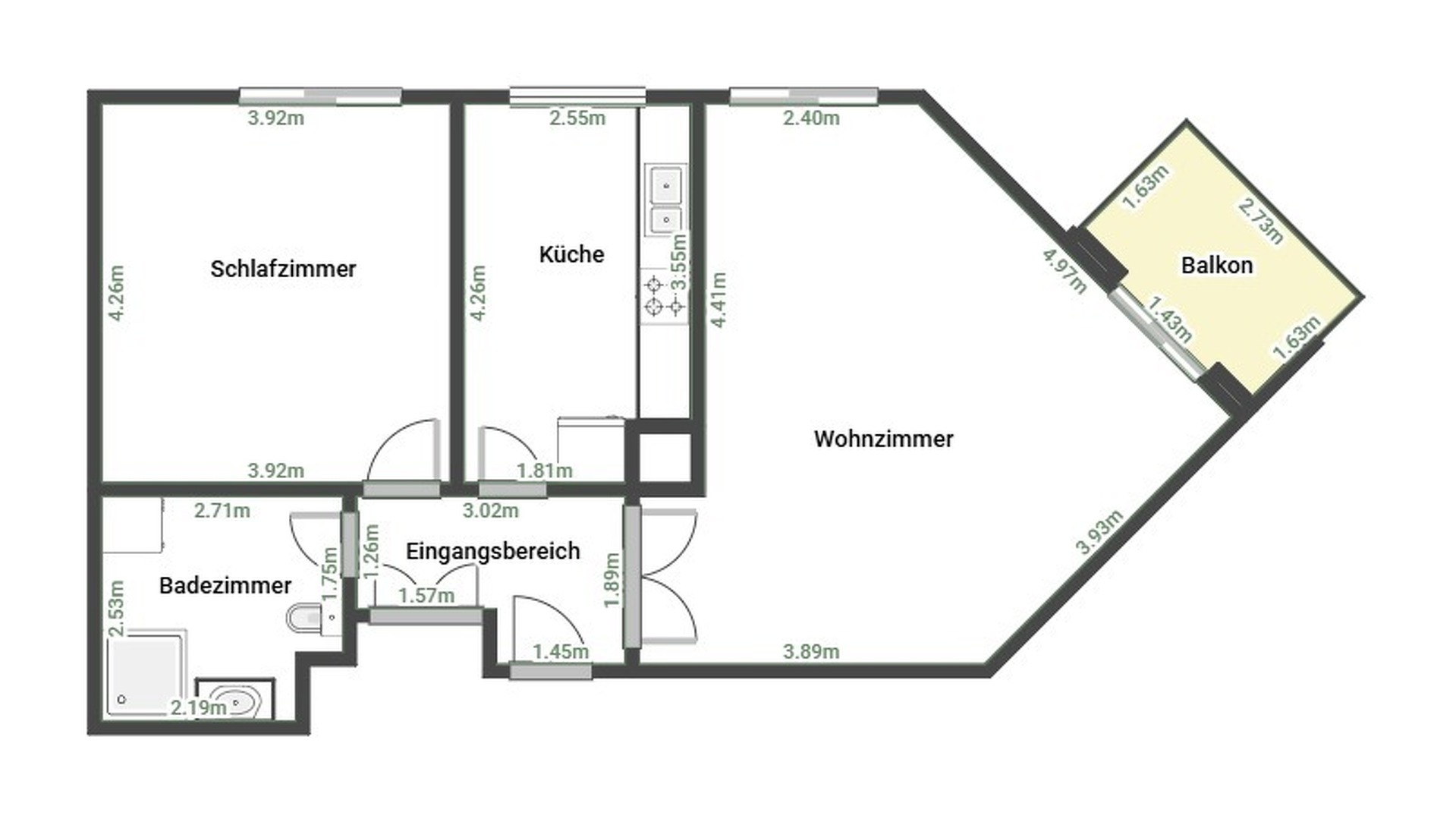 Appartement — Mamer · 64 m² - photo 14